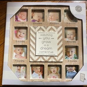 New Baby First Year Frame